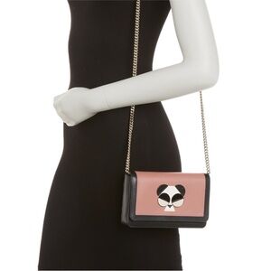 Kate Spade panda chain crossbody wallet